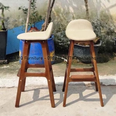 Ghế Quầy Bar Mặt Nệm Gỗ Cao Su - Lựa Chọn Hoàn Hảo Cho Không Gian Hiện Đại