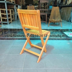 Ghế cafe vỉa hè, Thiết kế gấp ngược độc đáo, Kết cấu chắc, Giá rẻ