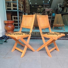 Ghế cafe vỉa hè, Thiết kế gấp ngược độc đáo, Kết cấu chắc, Giá rẻ