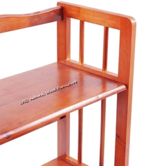 Kệ sách 3T65, Gỗ cao su, Tháo ráp nhanh, Tiết kiệm vận chuyển