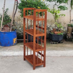 Kệ sách 4 Tầng 40cm, Gỗ tự nhiên, Sử dụng đa năng, Bán chạy