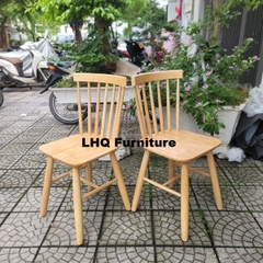 Bộ Bàn Ăn 2 Ghế Song Tiện – Bàn Chân Tròn/Vuông 80x80x75cm – Mua Lẻ Bàn Hoặc Ghế Tại LHQ