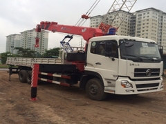 Bán xe tải gắn cẩu Unic 12 tấn mới chưa qua sử dụng