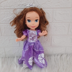 Búp Bê Mỹ Disney  Công Chúa Mắt Vẽ 30 Cm - Just Play Sofia The First Royal Sofia Doll 12 Inch (Thanh Lý Tồn Kho)