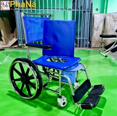 Ghế vệ sinh inox có bánh xe  (Mẫu mới bánh xe lớn)- PN64.16