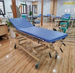 Băng ca có 2 tay quay (Nâng đầu và nâng cao - thấp)