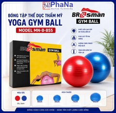 Bóng tập thể dục thẩm mỹ yoga gym ball -  Bóng tập Brosman