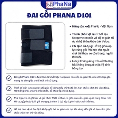 Đai gối Phana - PN-D101