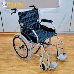 XE LĂN DU LỊCH(KHUNG NHÔM - VẢI CARO) - MN-BME863