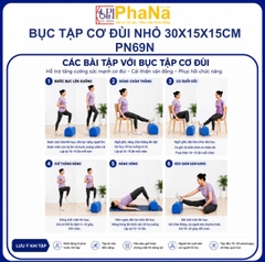 PN69N - Bục tập cơ đùi nhỏ 30x15x15cm - PHCN