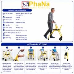 PN42SL -Khung đi có chỗ ngồi cho người lớn