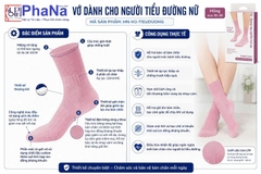 Vớ Dành Riêng Cho Đôi Chân Người Tiểu Đường - Áp Lực Thấp và Chống Trượt Hiệu Quả