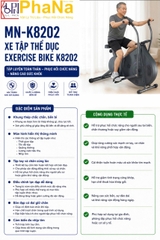 MN-K8202 - Xe tập thể dục Exercise Bike  K8202