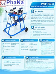 PN41SN.3 - Khung tập đi đa chức năng cho trẻ em M3 ( Đai)