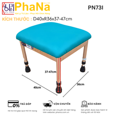 PN73I - Ghế ngồi tập VLTL inox không bánh xe