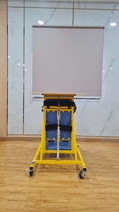 PN51T.2 Khung tập đứng sấp trẻ khuyết tật thấp có ụ ngồi