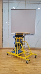 PN51T.2 Khung tập đứng sấp trẻ khuyết tật thấp có ụ ngồi