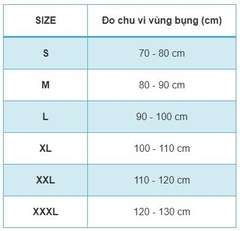 Đai nịt bụng cao cấp | Đai nịt bụng thoáng khí Cling (Hàng nhập Ấn Độ) - 2720