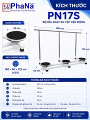 BỘ ĐĨA XOAY EO TẬP VẬN ĐỘNG - PN17S
