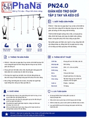 PN24.0 - Giàn kéo trợ giúp tập 2 tay và kéo cổ