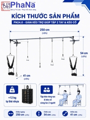 PN24.0 - Giàn kéo trợ giúp tập 2 tay và kéo cổ