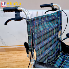 XE LĂN DU LỊCH(KHUNG NHÔM - VẢI CARO) - MN-BME863