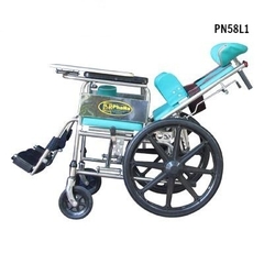 PN58L1 - Xe lăn trẻ bại não không vành lăn lớn
