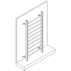 PN27.0 - Thang gỗ gắn tường - PHCN.