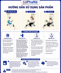 PN23TCC - Ghế tập mạnh tay chân + kéo cổ