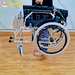 XE LĂN DU LỊCH(KHUNG NHÔM - VẢI CARO) - MN-BME863