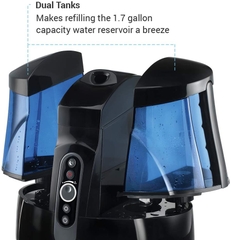 Máy tạo ẩm công nghệ siêu âm khử khuẩn Total Comfort® Humidifier Plus