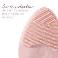 Máy rửa mặt Silicone kháng khuẩn công nghệ siêu âm HoMedics FAC-310