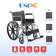 Xe lăn thường bánh mâm vải caro hoặc vải simily TBYT