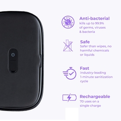 Hộp khử khuẩn công nghệ tia UV HoMedics SAN-PH100 , Pin sạc