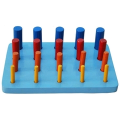 MN-XTND - Xếp trụ tròn nhỏ dần tập người khiếm khuyết vận động bàn tay