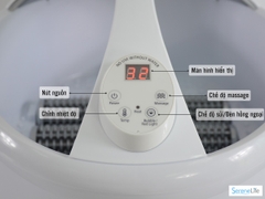 Bồn ngâm chân massage đa năng SereneLife USA SLFTSP17