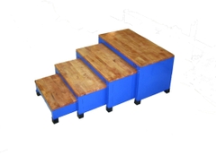 PN26.0 - Bục tập người liệt hạ chi - PHCN  (Cầu thang xếp)