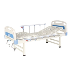 GIƯỜNG Y TẾ ĐIỀU KHIỂN BẰNG TAY, HAI CHỨC NĂNG, HAI TAY QUAY- C07