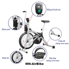 Xe đạp tập thể dục Air Bike