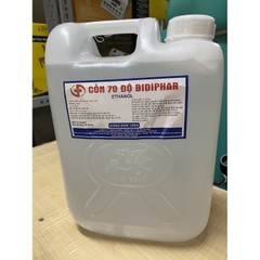 Dung dịch sát khuẩn (cồn 70 độ Bidiphar)- can 5 lít