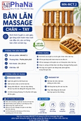 MN-MCT.2 - Bàn lăn massage chân-tay - PHCN