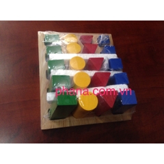 Bộ giảm dần ( xếp đa hình giảm dần) - Gỗ tự nhiên