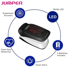 Máy đo nồng độ oxy máu và nhịp tim Jumper JPD-500D (LED)