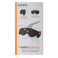 Massage mắt đi kèm tai nghe (du lịch) – Travel eye massager Homedics TA-MSKV100GY