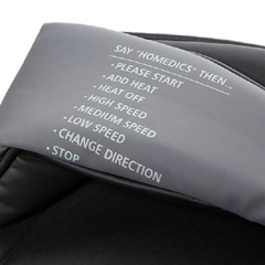 Đai massage cổ vai gáy pin sạc công nghệ 3D SHIATSUTALK điều khiển bằng giọng nói HoMedics NMS-675H