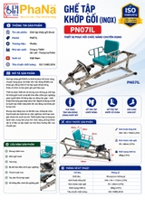 Dụng Cụ Tập Khớp Gối (Inox) - PN07IL