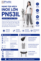 PN53IL - Nạng tựa nách inox lớn
