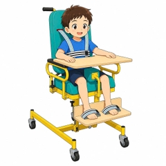PN49M1 - Ghế ngồi trẻ khuyết tật tam giác ngã nằm