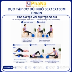 PN69N - Bục tập cơ đùi nhỏ 30x15x15cm - PHCN