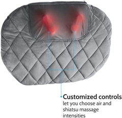 Gối Massage shitatsu body kèm nhiệt HoMedics SP-129HJA